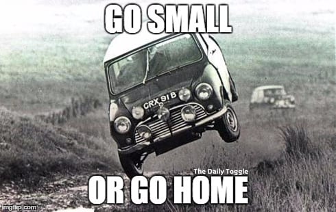 mini, small, meme, success