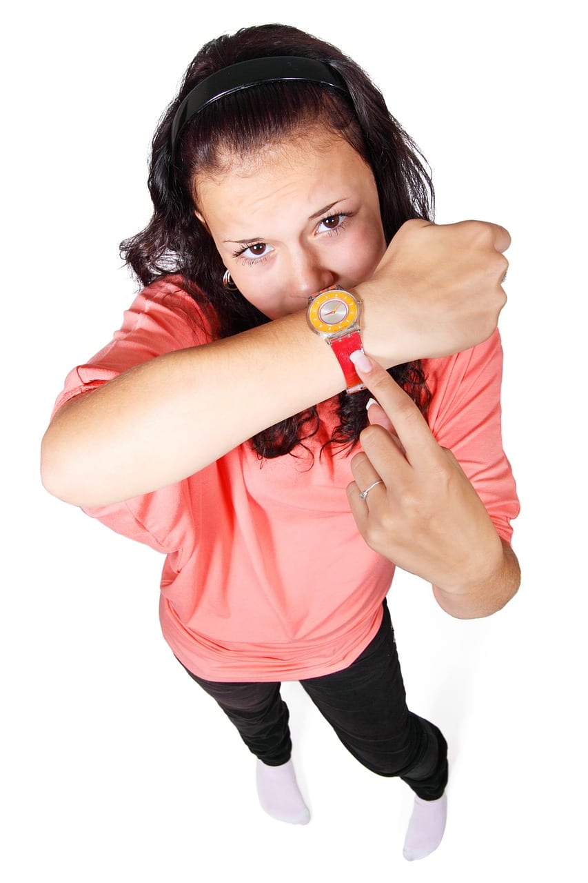 watch, time, late
