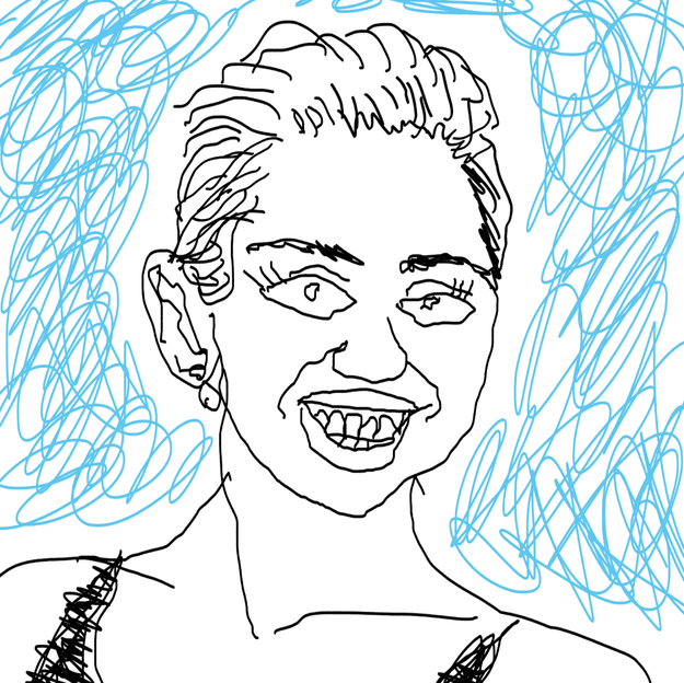 miley cyrus, bad drawing, credit, banks